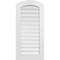 Ekena Millwork Arch Top Surface Mount PVC Gable Vent: Non-Functional, w/ 3-1/2"W x 1"P Standard Frame, 20"W x 40"H GVPAR20X4001SN - alternate 1